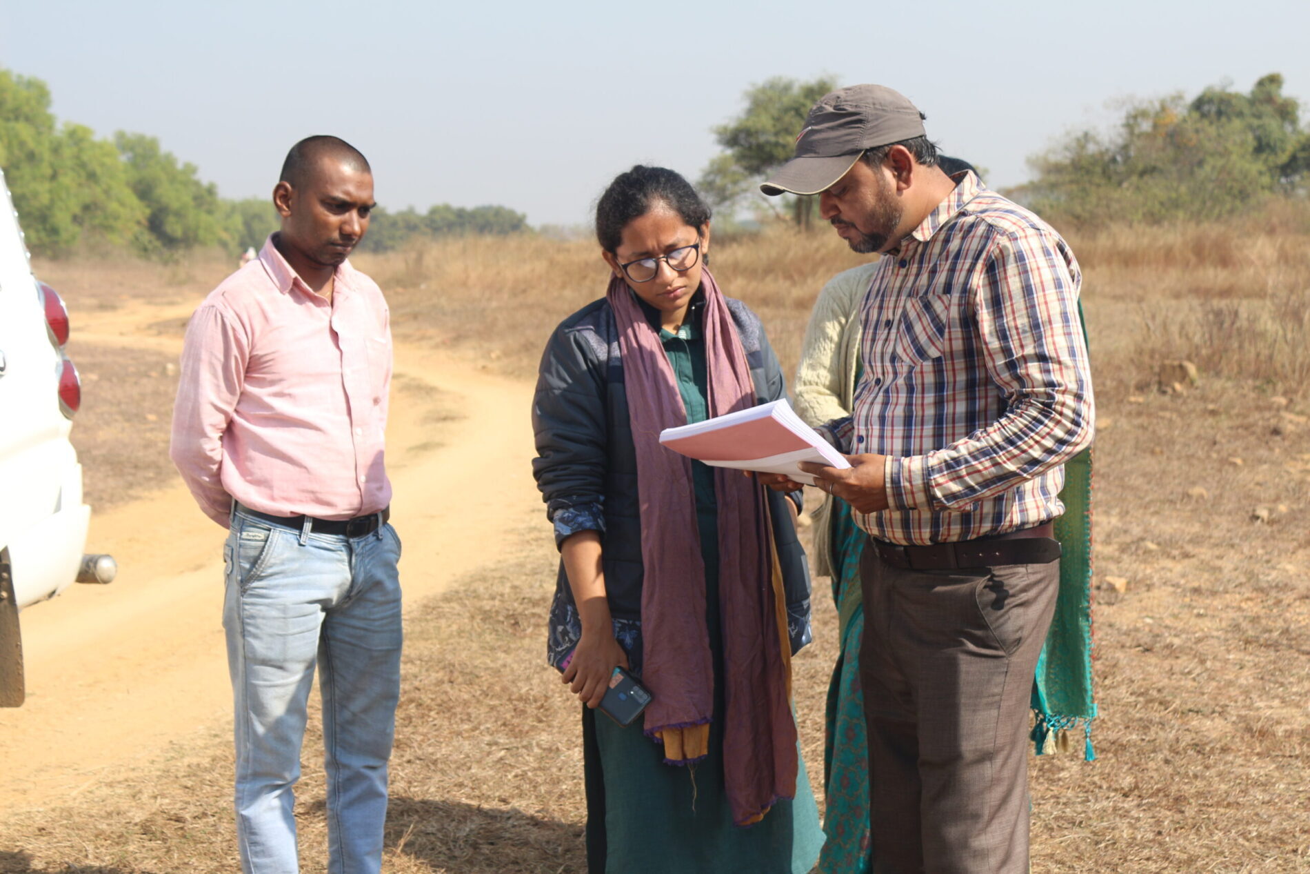Field Inspection by NABARD team